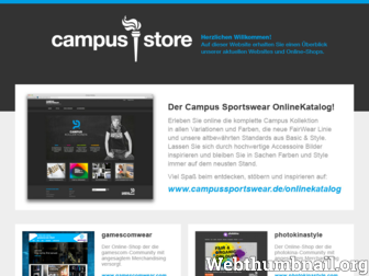 campusstore.de website preview