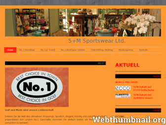 sm-sportswear.ch website preview