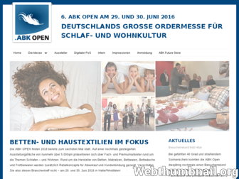 abk-open.de website preview