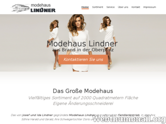 modehaus-lindner.de website preview