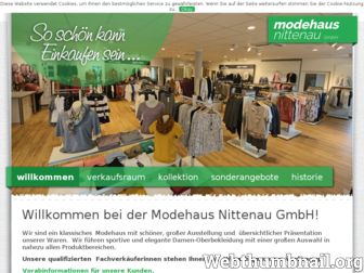 modehaus-nittenau.de website preview