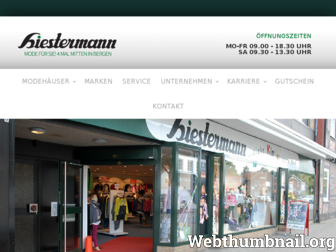 modehaus-hiestermann.de website preview