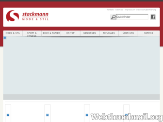 stackmann.de website preview