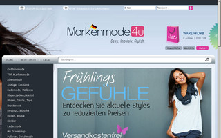 markenmode4u.com website preview
