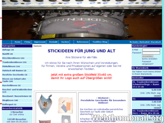 stickideen.net website preview