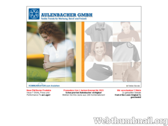 aulenbacher.de website preview