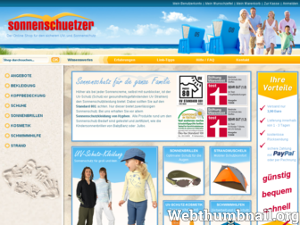 sonnenschuetzer.eu website preview