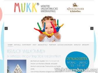 mukk.de website preview