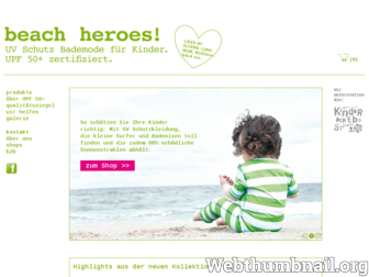 beach-heroes.com website preview