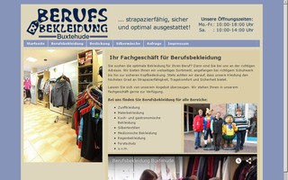 berufsbekleidung-buxtehude.de website preview