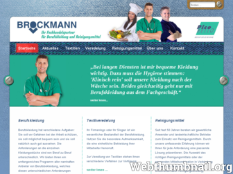 brockmann-berufskleidung.de website preview