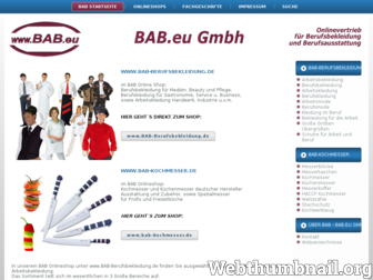 bab.eu website preview