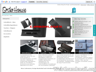 orderhouse.de website preview