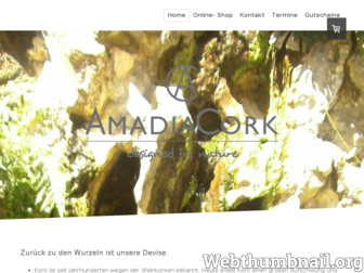 amadiacork.de website preview