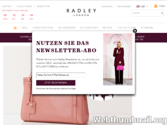 radley.de website preview