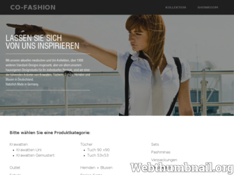 co-fashion.de website preview