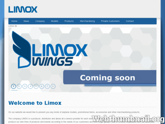 limox.de website preview