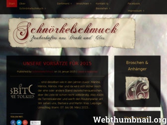 schnoerkelschmuck.de website preview