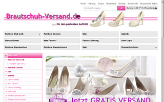 brautschuh-versand.de website preview