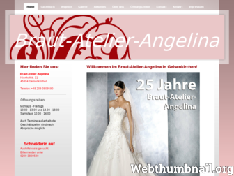 braut-atelier-angelina.com website preview