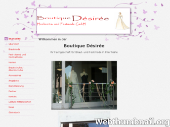festmodedesiree.ch website preview