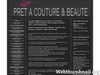 a-couture.com website preview