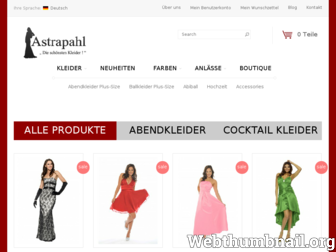 astrapahl.com website preview