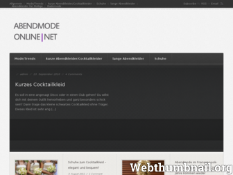 abendmode-online.net website preview