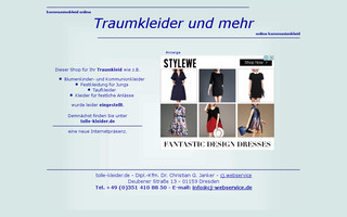 tolle-kleider.de website preview
