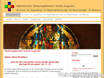 katholisch-sankt-augustin.de website preview