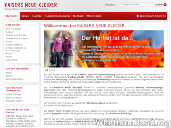 kaisers-neue-kleider.de website preview