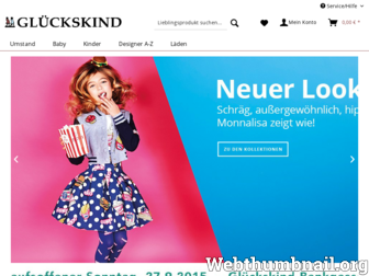 glueckskind-online.de website preview