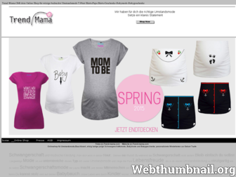 trend-mama.com website preview