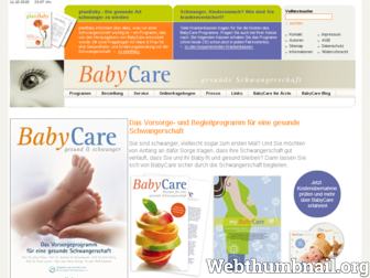 baby-care.de website preview