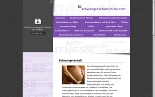 schwangerschaft-online.com website preview