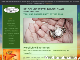 bestattung-scheer-kelsch.de website preview