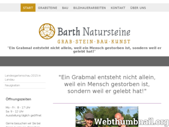 barth-natursteine.de website preview
