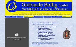 grabmale-bollig.de website preview