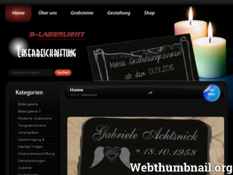 b-laserlight.com website preview