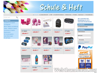 schule-und-heft.de website preview