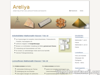 areliya.de website preview
