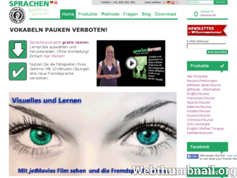 birkenbihl-sprachen.com website preview