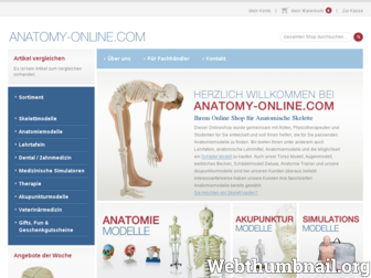 anatomy-online.com website preview