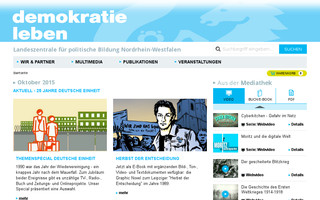 politische-bildung.nrw.de website preview
