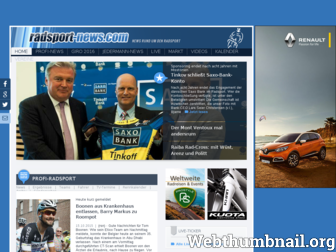 radsport-news.com website preview