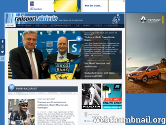 radsport-aktiv.de website preview
