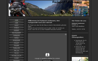 radsport-lindemann.de website preview