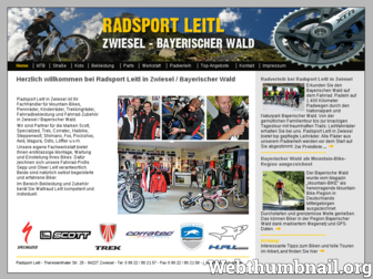 radsport-leitl.de website preview