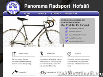 panorama-radsport.de website preview