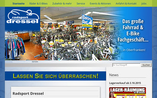 radsport-dressel.de website preview